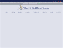 Tablet Screenshot of ilmercantedivenezia.com